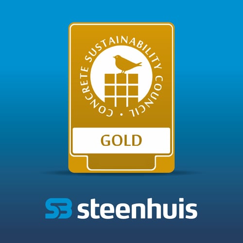 Gouden CSC-certificering Steenhuis Beton